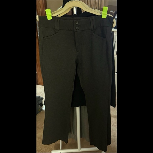 Studio Pants - ‼️CLEARANCE‼️Studio by Torrid Dark Gray Buttoned Trousers